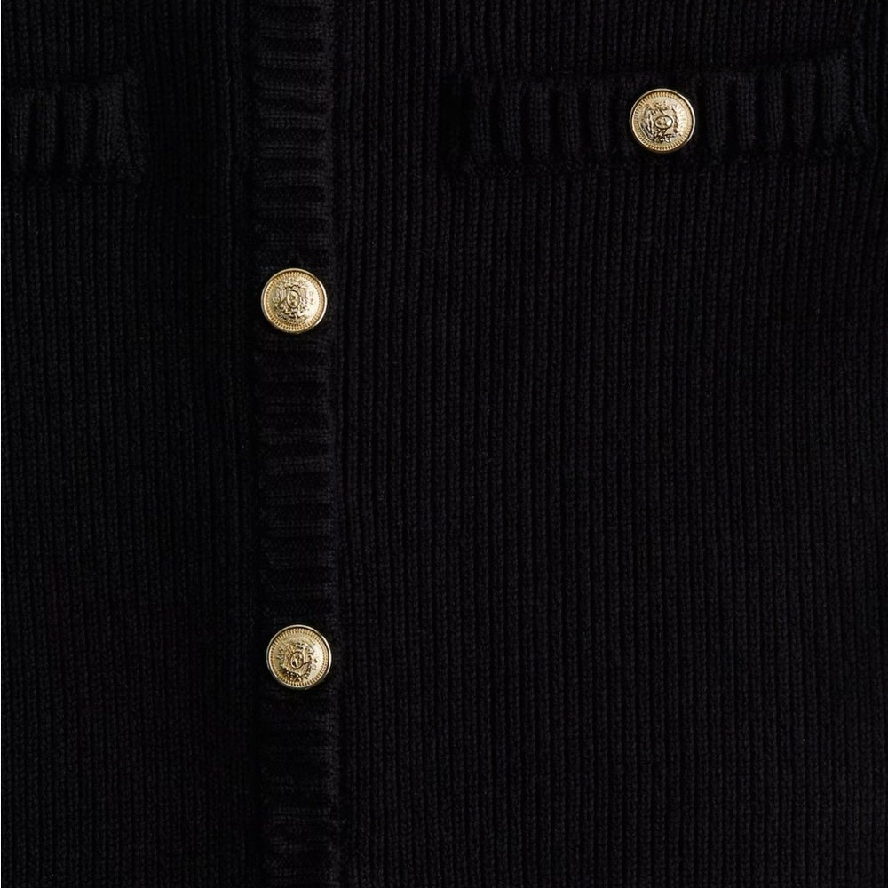 H&M Rib Knit Button-Front Dress - Picture 6 of 6